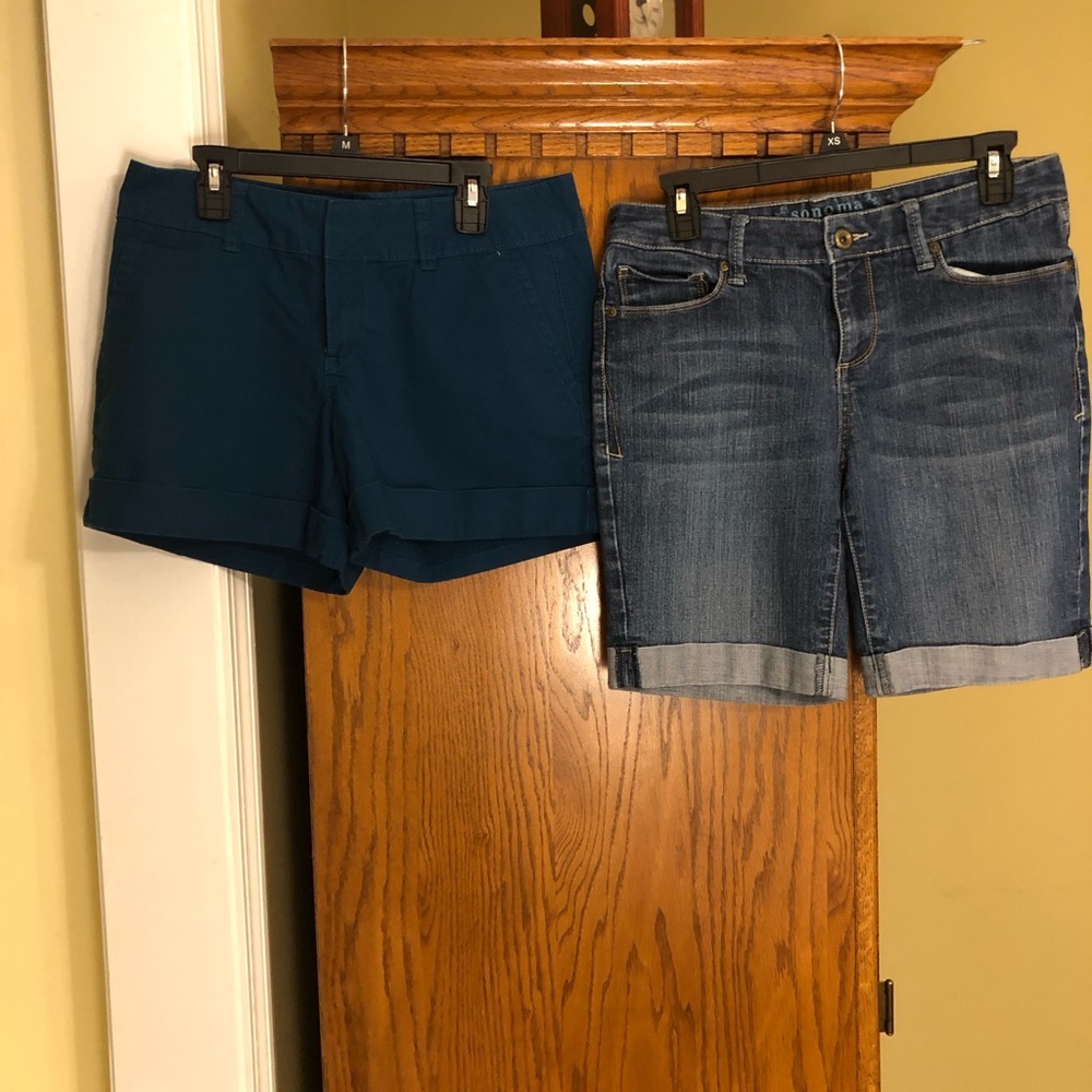 2 pair of shorts